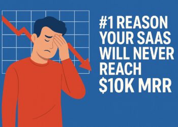 The #1 Reason Your SaaS Will Never Reach $10K MRR